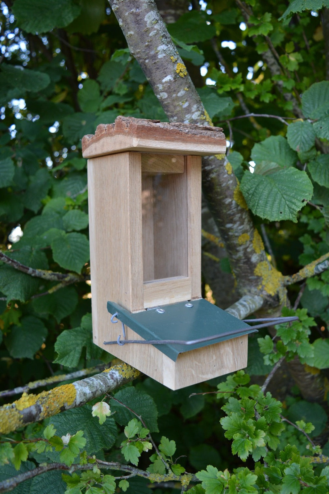 Natur foderautomat til små fugle