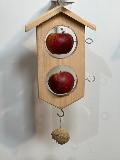 Apple house, hanging